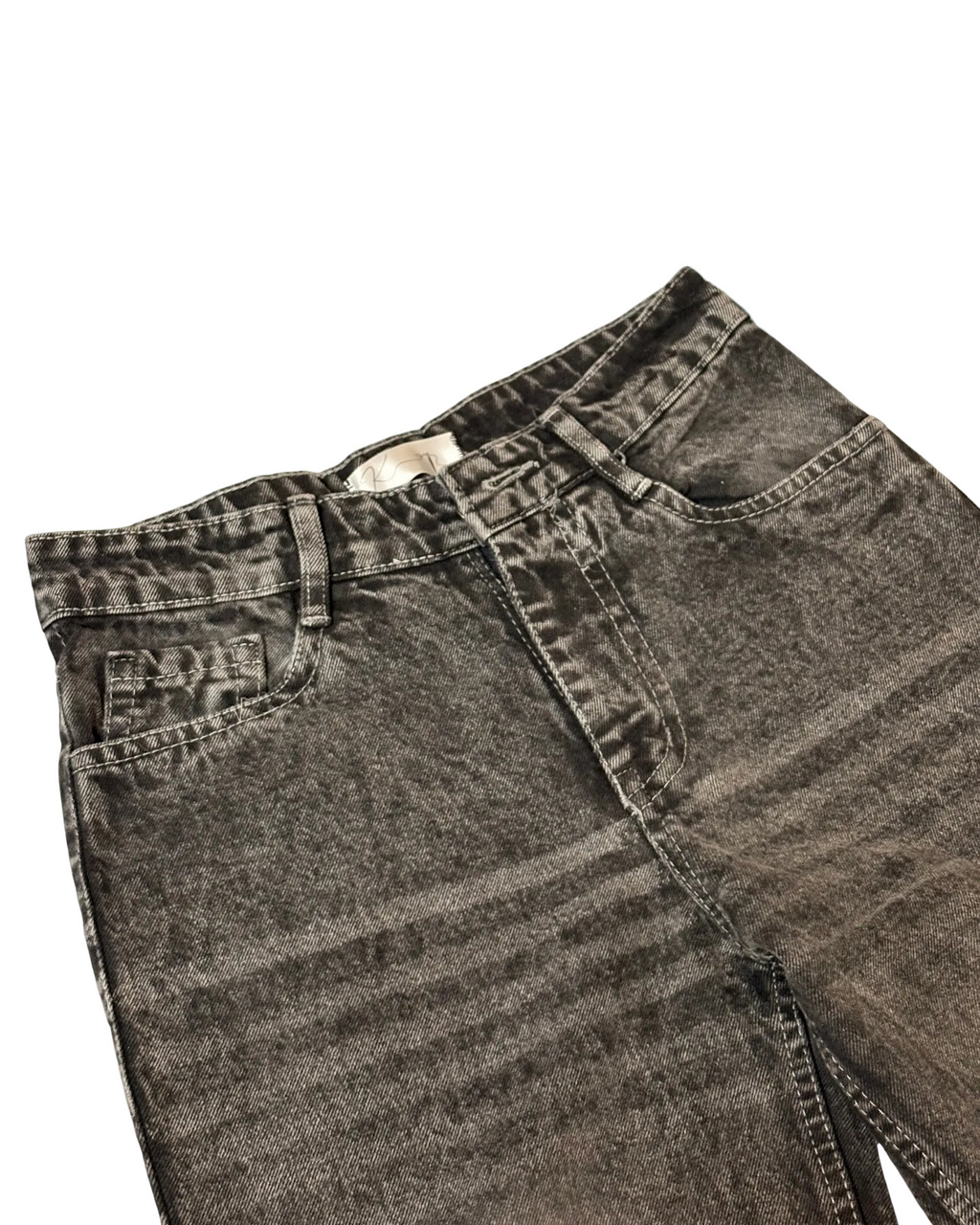 The "Stone Carbon" Straight Fit Jean