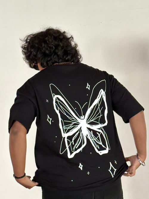 Black Oversized Boxy fit T-Shirt