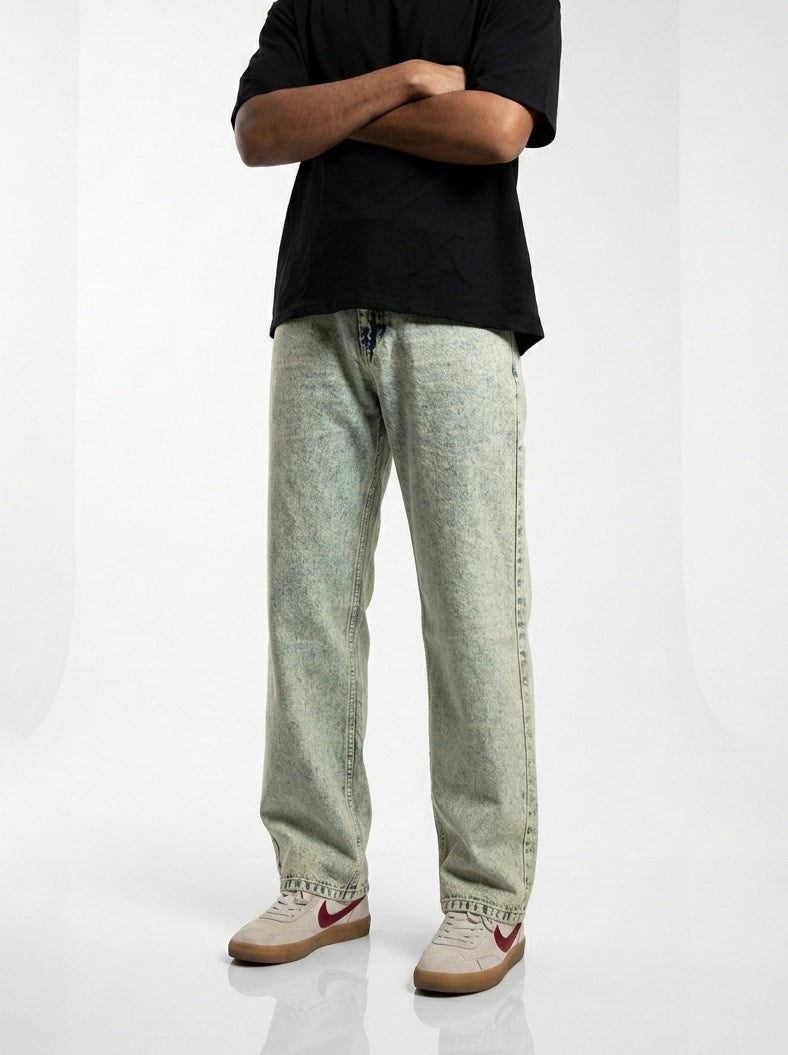 The "Desert Moss" Straight Fit Jean