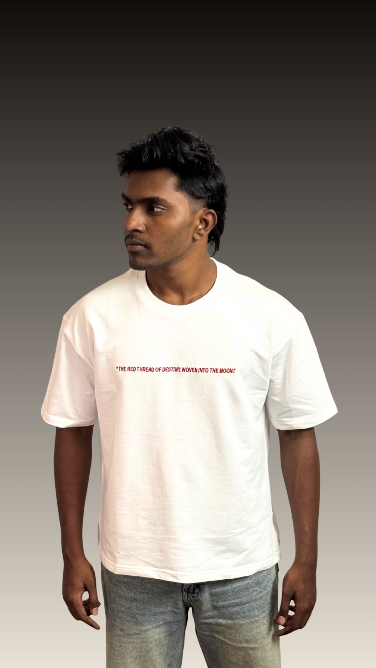 White Oversized  Boxy fit T-Shirt